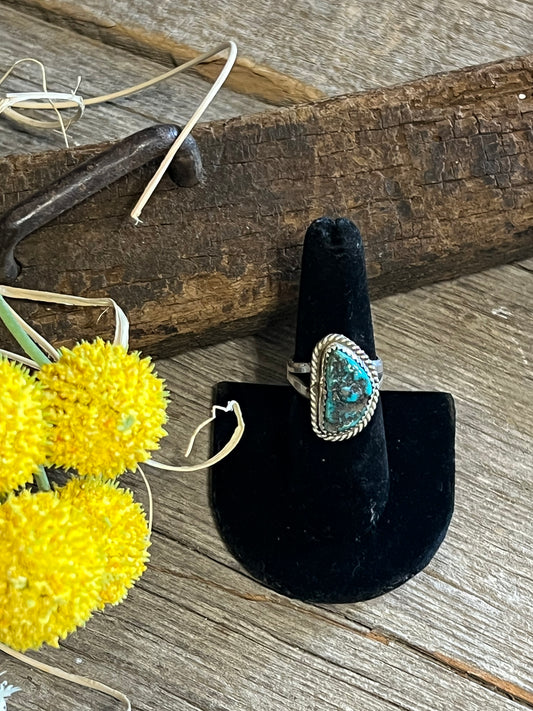 Nugget Turquoise Ring