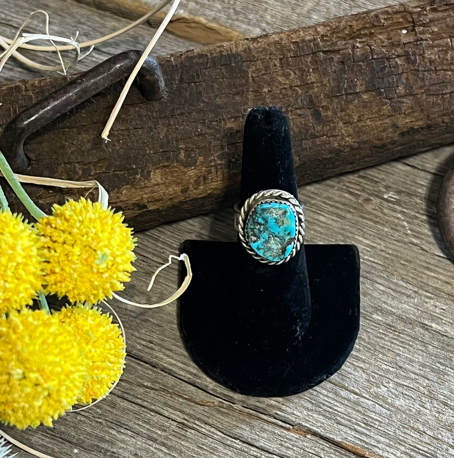 Kingman Turquoise Ring #3