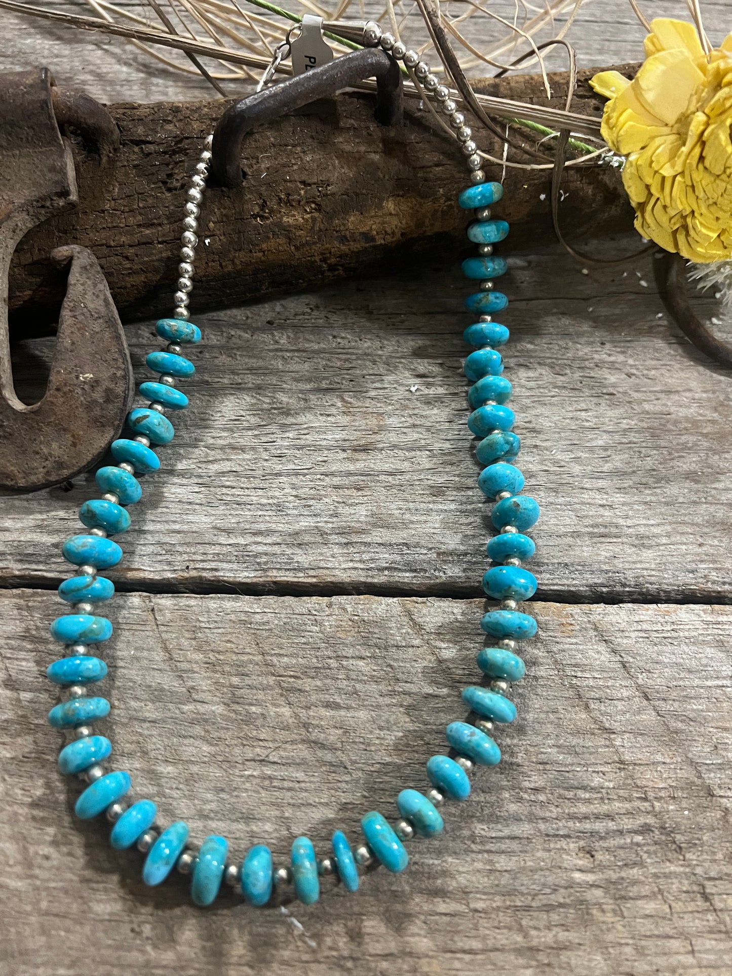 Turquoise & Sterling Silver Necklace